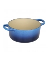 Le Creuset Signature Bräter rund 18 cm blau - nr 2