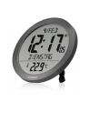 KIENZLE DCF Radio-Control.Wall Clock w.Room Temp.Display anthr. - nr 1