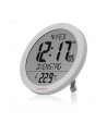 KIENZLE DCF Radio-Control.Wall Clock w.Room Tep.Display BIAŁY - nr 1