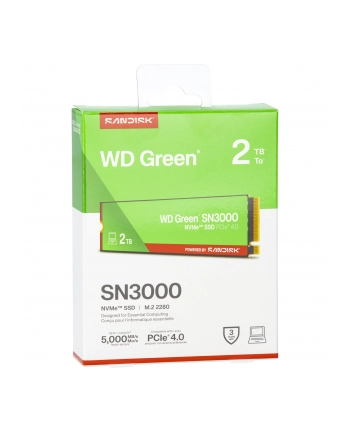Western Digital Green SSD    2TB M.2 2280 PCI 4.0 SN3000 nr 1