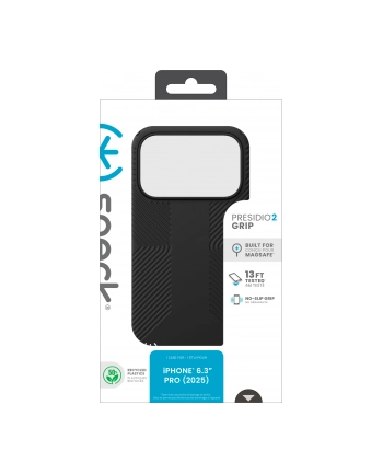 Speck Presidio2 Grip Case iP 17 Pro Black/Slate Grey/White