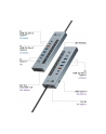 ICY BOX IB-HUB1742CR-C2PD 11-in-1 HUB mit PD 'amp; Cardreader - nr 25
