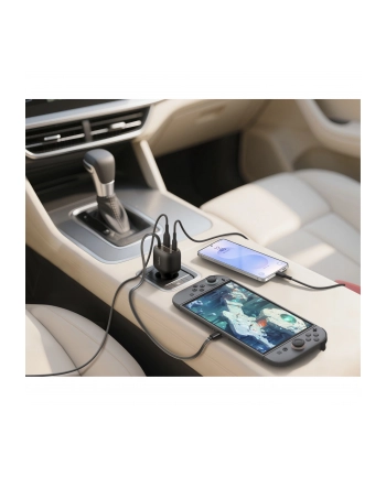 Belkin Boostcharge Kfz-Ladegerät 75W ausz. USB-C Kabel CCC001hqBK