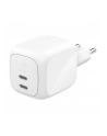Belkin Ladegerät Dual USB-C 67W PD + PPS ,biały        WCH020kqWH - nr 6