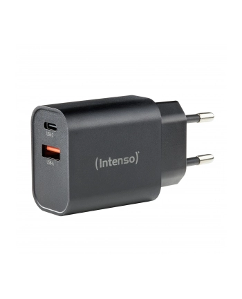 Intenso Power Adapter W30AC 1x USB-A 1x USB-C 30W      black nr 2