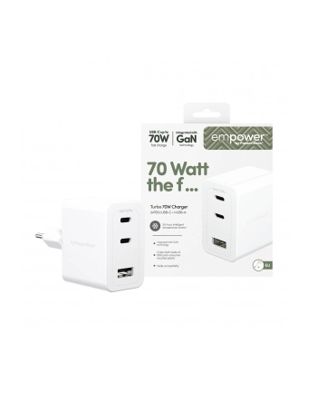 PanzerGlass empower 70W Charger 2x USB-C 1x USB-A White