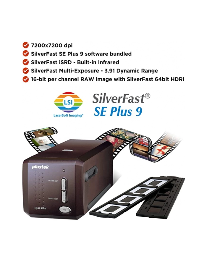 Plustek OpticFilm 8300 i SilverFast SE główny