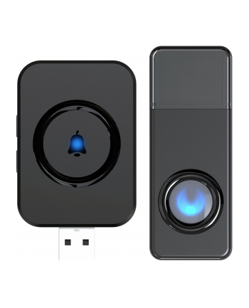 REV Orchestra Funk-Gong dla USB-Steckdose 100m schw.82160512