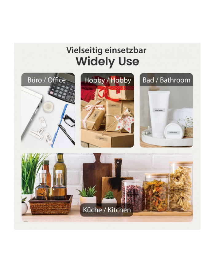 3x1 Olympia Etikettenrolle 14 mm x 40 mm rosa, blau, gelb główny