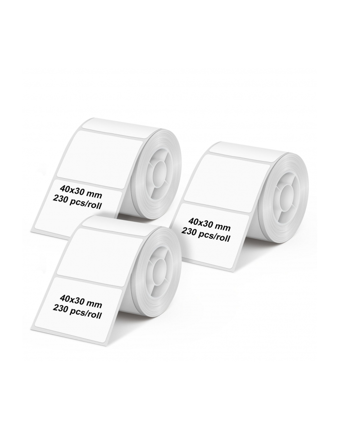 1x3 Olympia Etikettenrolle 40 mm x 30 mm biały (690 szt.) główny