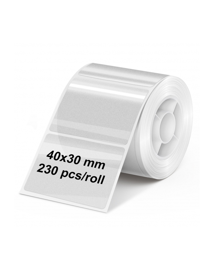 Olympia Etikettenrolle 40 mm x 30 mm transp.(230 szt.) główny