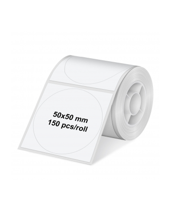 Olympia Etikettenrolle 50 mm rund biały (150 szt.) nr 1