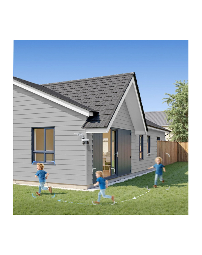 Baseus Security X1 Pro Outdoor Dual Camera 3K White główny