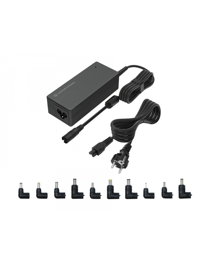Conceptronic OZUL08B10 10 Tips Universal Notebook Adapter 90W główny