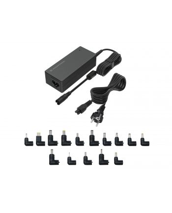 Conceptronic OZUL08B15 15 Tips Universal Notebook Adapter 90W