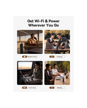 Baseus EnerGeek GX11 MiFi Power Bank 20000mAh 67W Cosmic Black nr 1