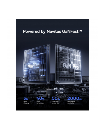 Baseus PicoGo AE11 Fast Charger 2C+U 67W EU Cosmic Black nr 1