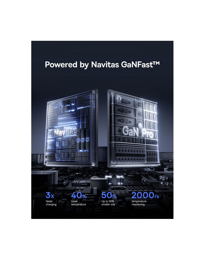 Baseus PicoGo AE11 Fast Charger 2C+U 67W EU Cosmic Black główny