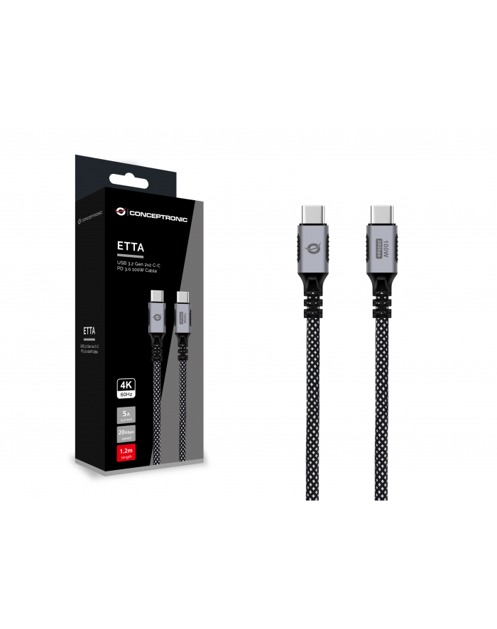 Conceptronic ETTA07B12 USB 3.2 Gen 2x2 C-C PD 3.0 100W główny