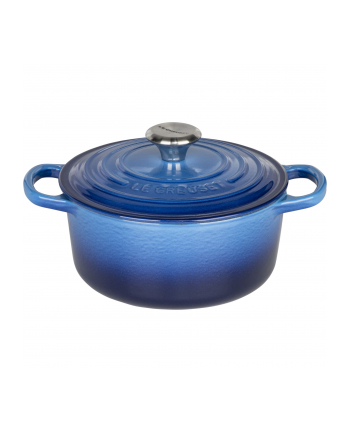 Le Creuset Signature Bräter rund 18 cm blau nr 2