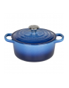 Le Creuset Signature Bräter rund 18 cm blau - nr 1