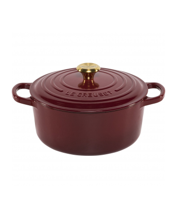 Le Creuset Signature Bräter rund 22 cm czerwony nr 1
