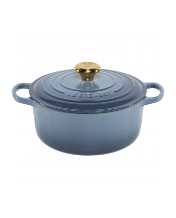 Le Creuset Signature Bräter rund 24 cm chambray nr 1