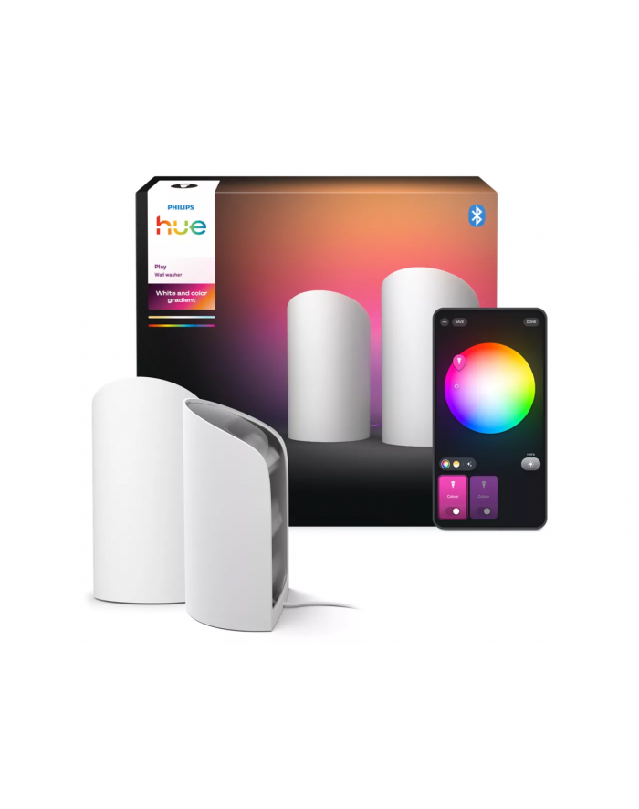 Philips Hue Play Wallwasher Doppelpack biały główny