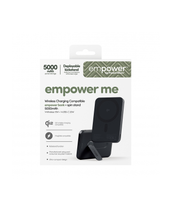 PanzerGlass empower Powerbank w. Spin Stand 5000mAh Space Black nr 2