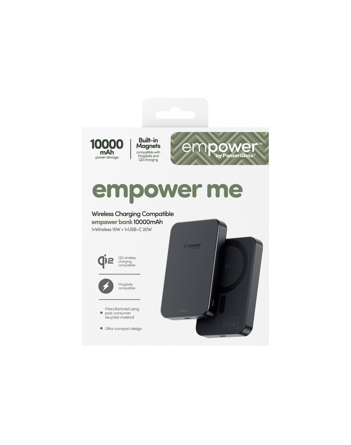 PanzerGlass empower Powerbank 10000mAh Space Black główny
