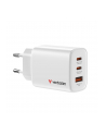 Verbatim Essentials GaN Charger 65W 2xUSB-C/1xUSB-A biały   32353 - nr 1