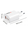 Verbatim Essentials GaN Charger 65W 2xUSB-C/1xUSB-A biały   32353 - nr 9