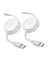 iOttie 100W Retractable USB-C Cable White 2-Pack - nr 1