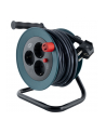 REV Kabeltrommel Mini 3-fach 10m petrol/czarny        0010042100 - nr 1