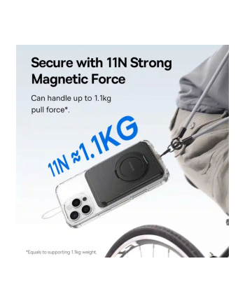 Baseus MagPro 3 Magnetic Wallet Stand Cosmic Black nr 1