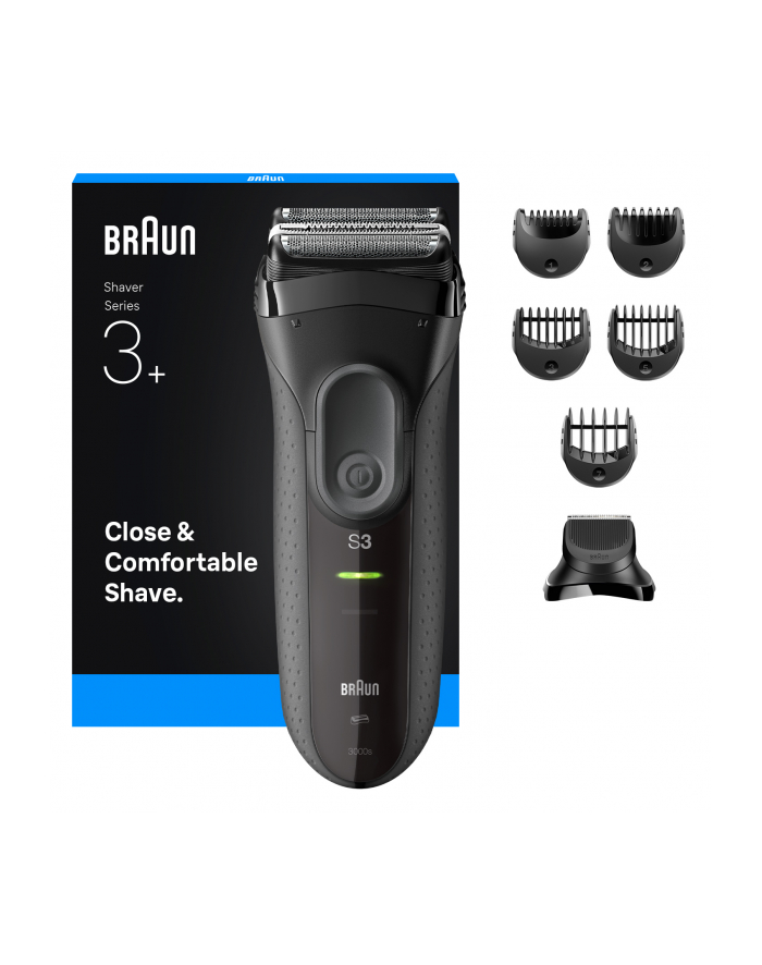 Braun Series 3 3000 BT Black/Grey główny