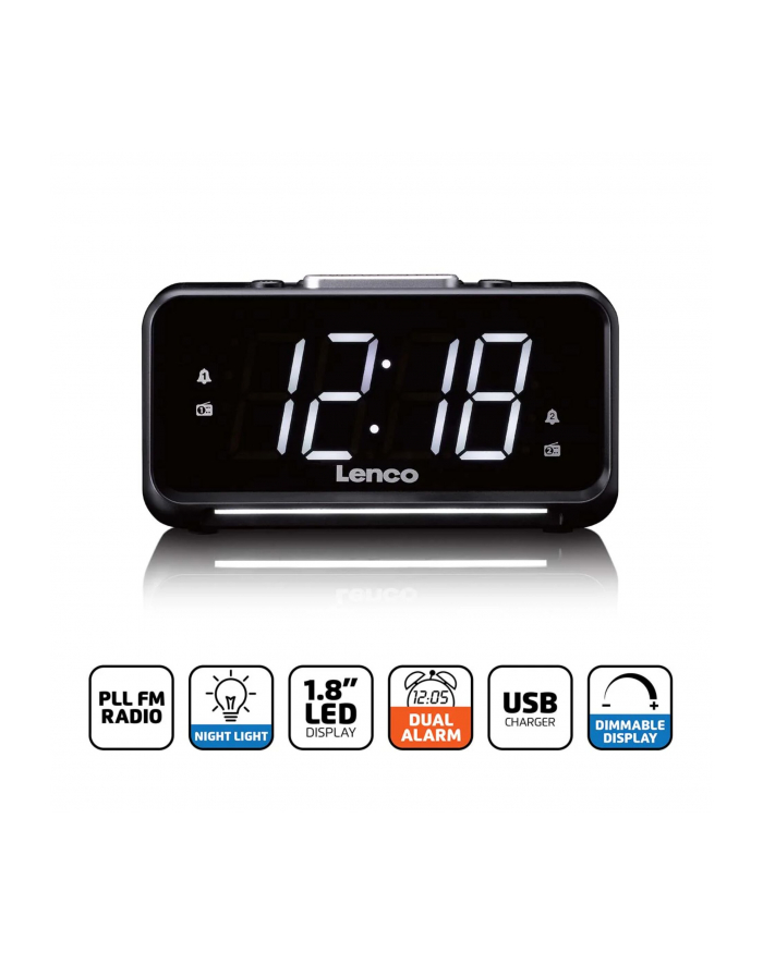 Lenco CR-28BK czarny główny