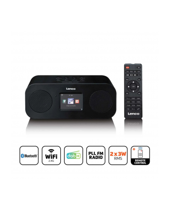 Lenco DIR-121BK czarny nr 1