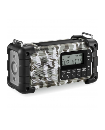 Sangean MMR-99 DAB+ Artic Camo Emergency/Hand Crank/Solar Radio nr 1