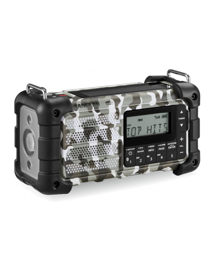 Sangean MMR-99 DAB+ Artic Camo Emergency/Hand Crank/Solar Radio główny