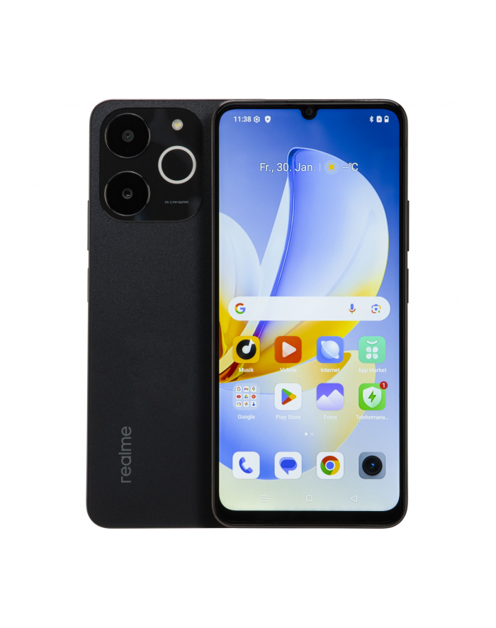 realme Note70T (4GB+128GB) obsidian black główny