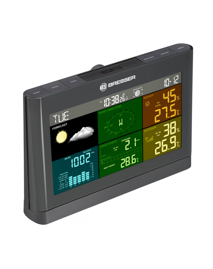 Bresser Wetter Center 5-in-1 Comfort Szary główny