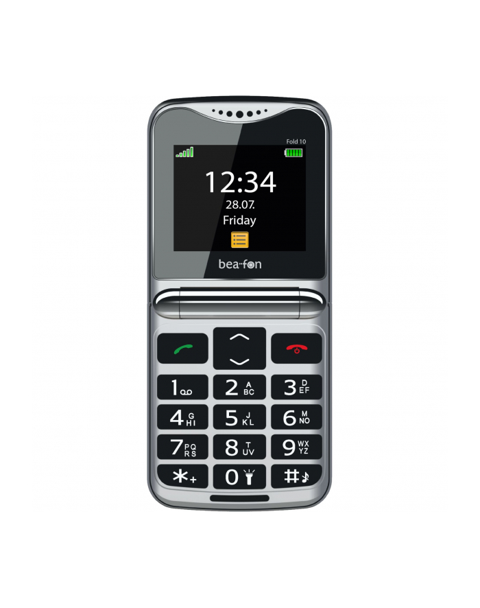 beafon Bea-Fon Fold 10 2G black-silver główny