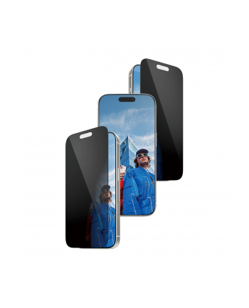 PanzerGlass Privacy BK ramka iP 17 Pro UWF Fastfit nr 2