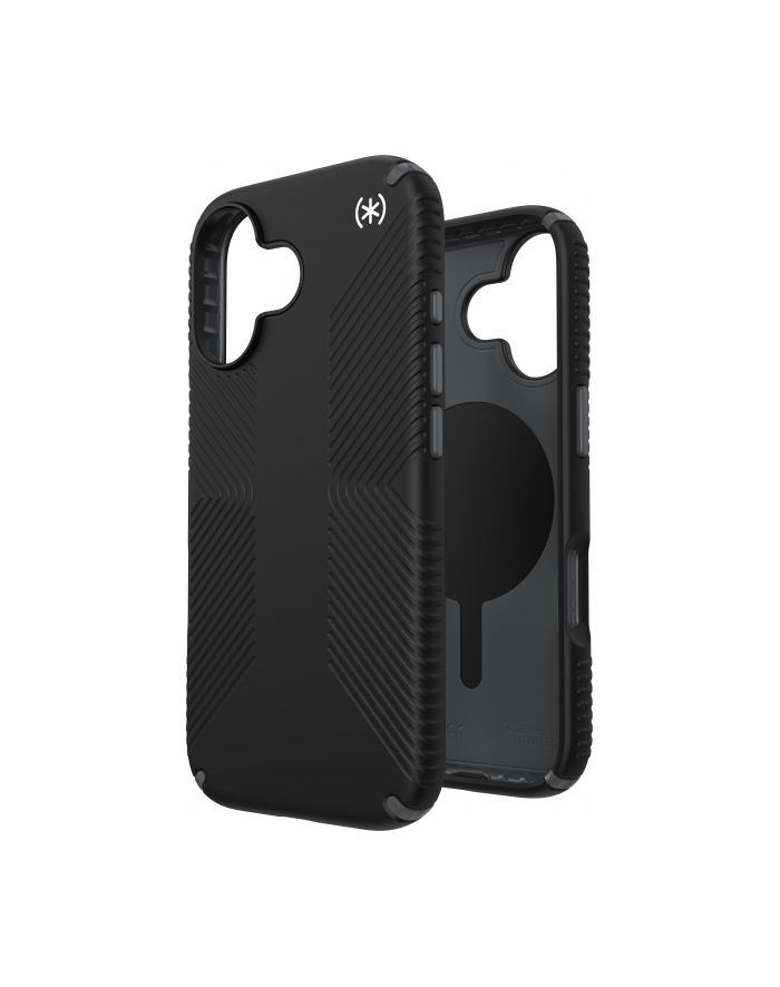 Speck Presidio2 Grip Case iP 17 Black/Slate Grey/White główny