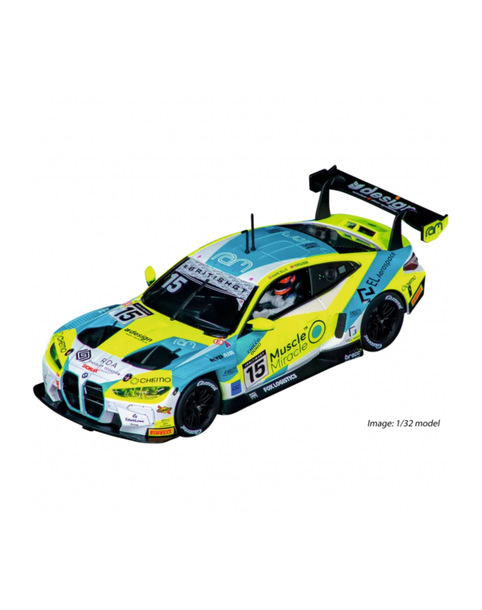 Carrera hybrydowe BMW M4 GT3 RAM Racing, nr 15 główny