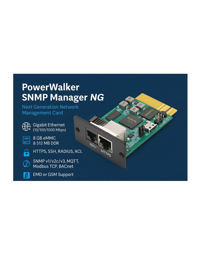 PowerWalker SNMP Manager NG główny
