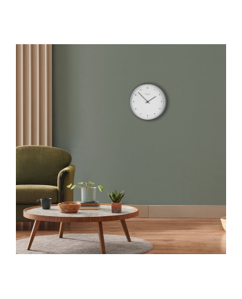 KIENZLE DCF Radio-Control.Wall Clock Classic 25 cm, BIAŁY