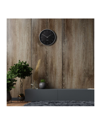 KIENZLE DCF Radio-Control.Wall Clock Modern anthracite 25 cm