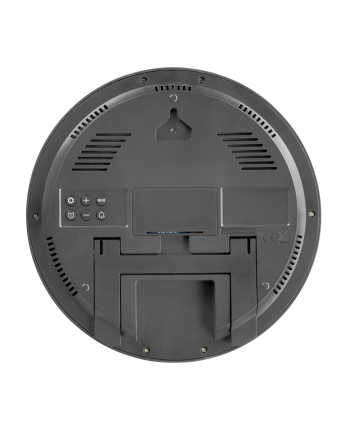 KIENZLE DCF Radio-Control.Wall Clock w.Room Temp.Display anthr.